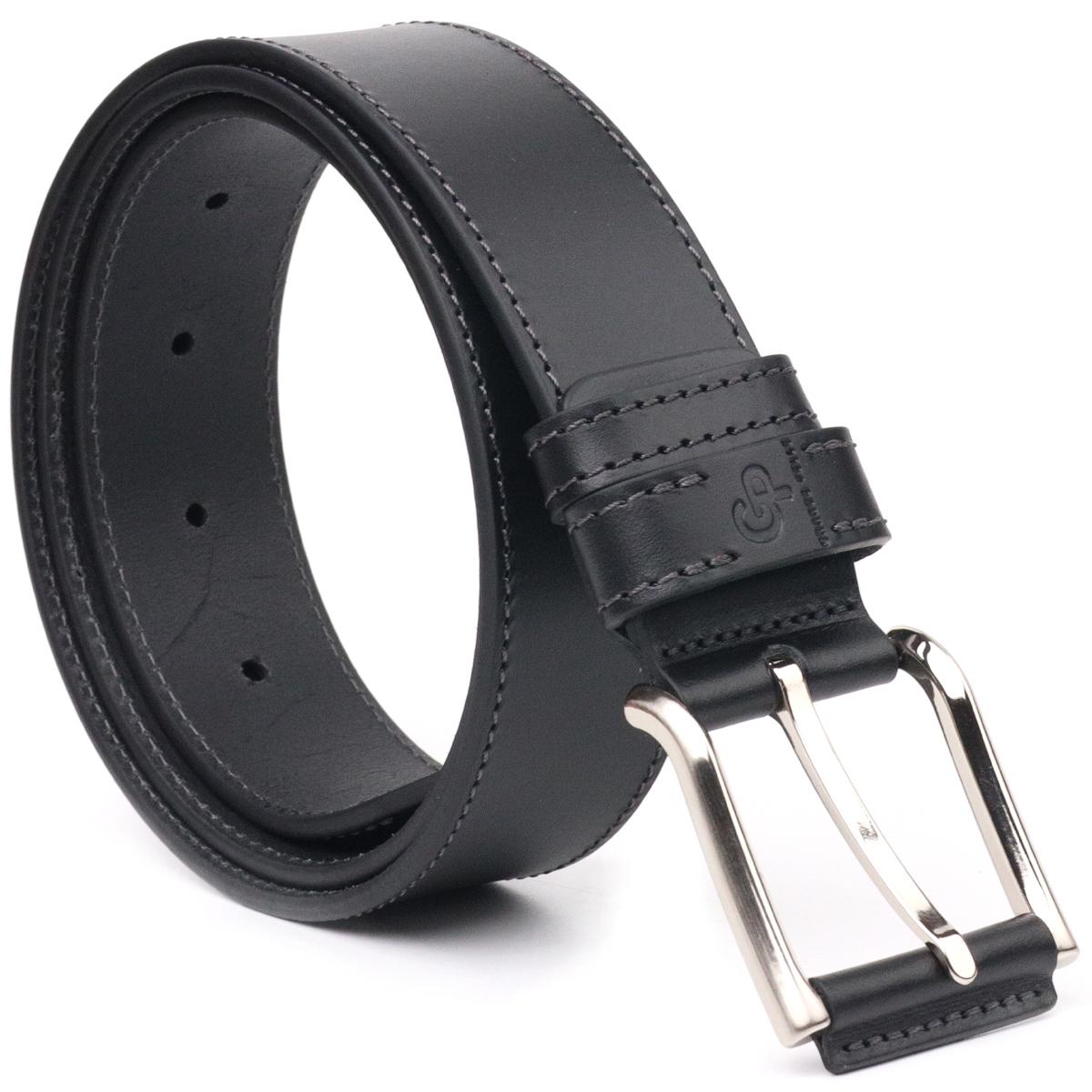 Ремень мужской GRANDE PELLE Leather Belt 21467 Черный - фото 2