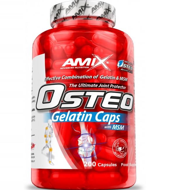 Хондропротектор (для спорту) Amix Nutrition OsteoGelatine + MSM 200 Caps