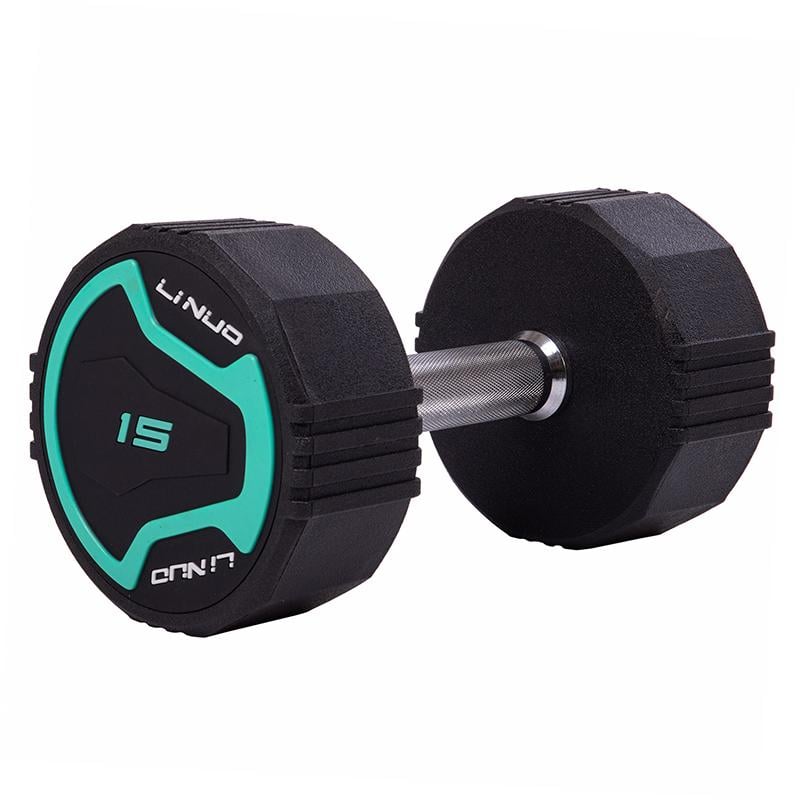 Гантель цільна LI NUO TA-3614 15 кг Чорний (56508167)