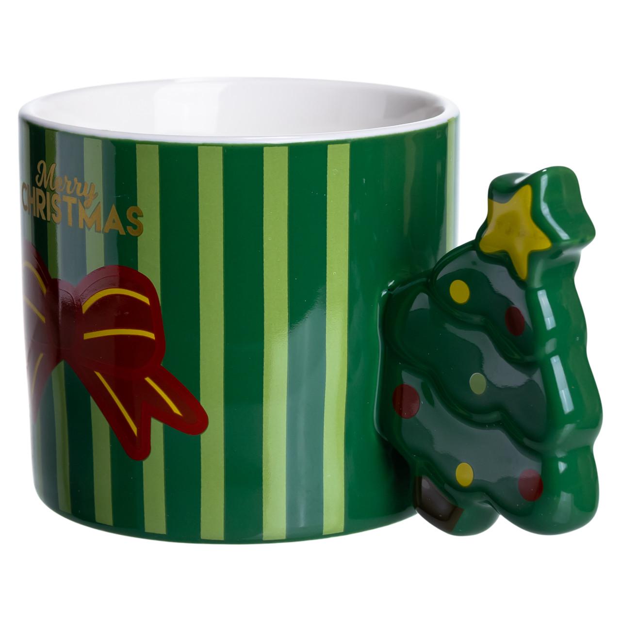 Чашка порцелянова Ялинка 400 мл (FM-CS-51GR) - фото 4 Чашка порцелянова Ялинка 400 мл (FM-CS-51GR) - фото 4