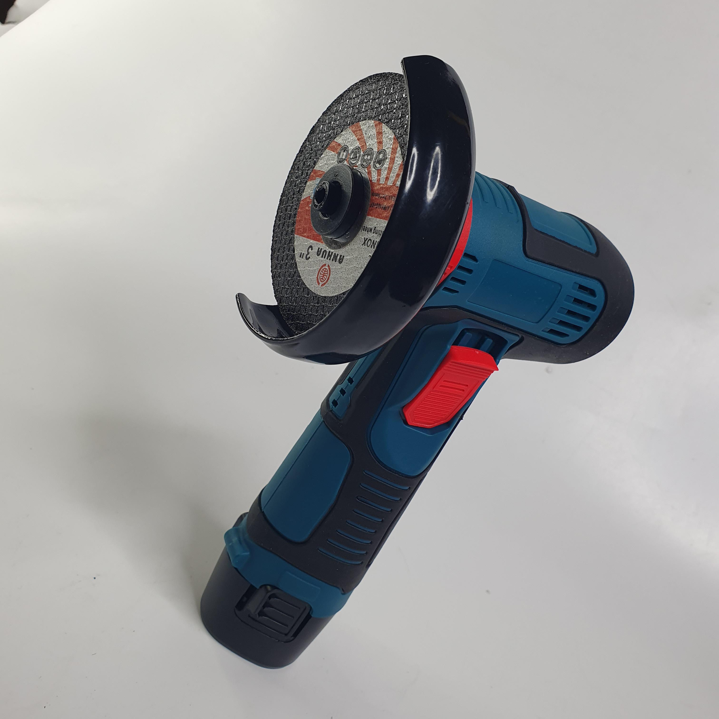 Болгарка в кейсі 12 V 500 Вт 2 дисків 2 акумулятори (BOLG-01) - фото 6