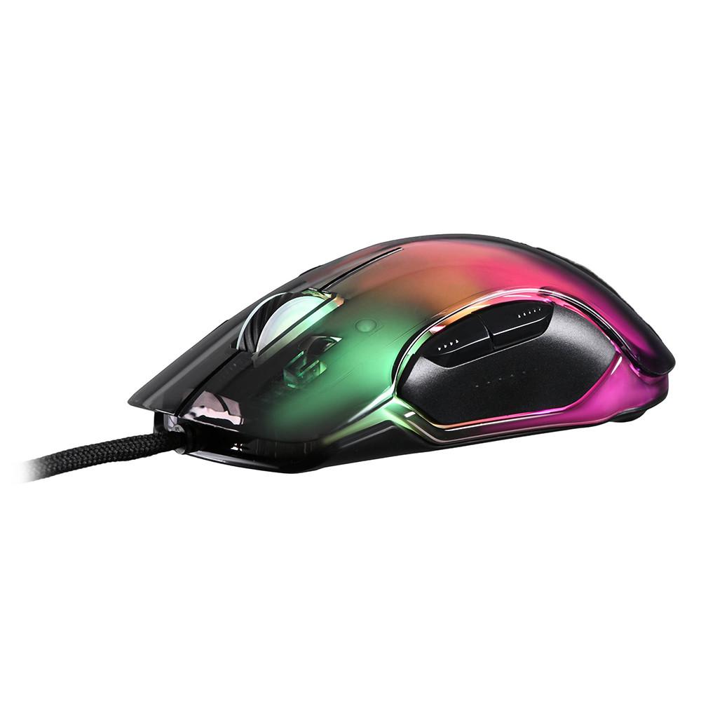 Мишка провідна ігрова 2E GAMING MG345 RGB USB 800-12800 DPI з підсвіткою Чорний (2E-MG345TR) - фото 2