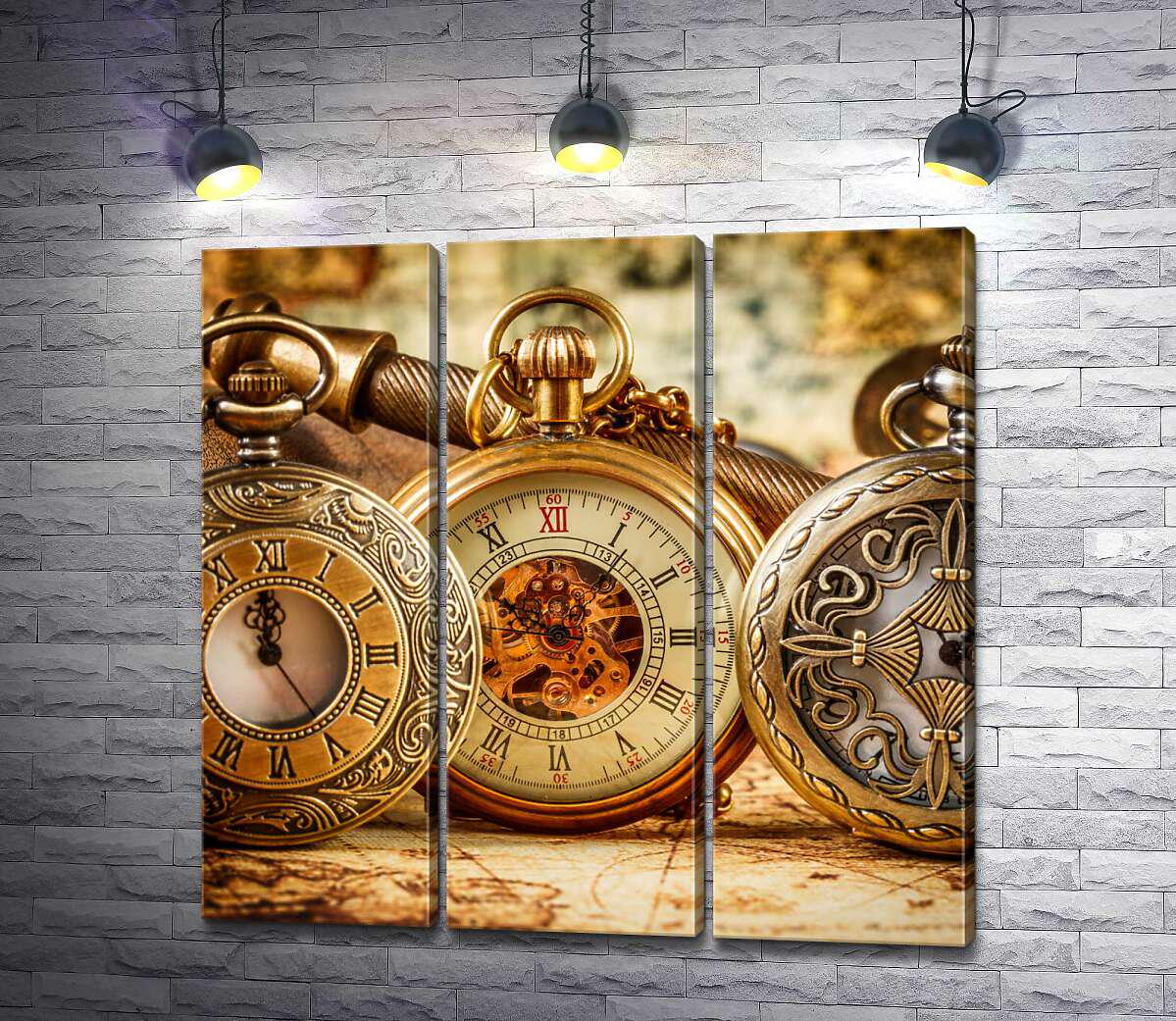 ᐉ Модульная картина ArtPoster Карманные часы – уникальные произведения ...