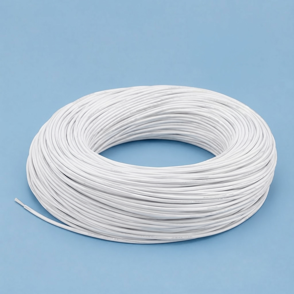Кабель многожильный силиконовый 30AWG 2 м Белый (34123052)