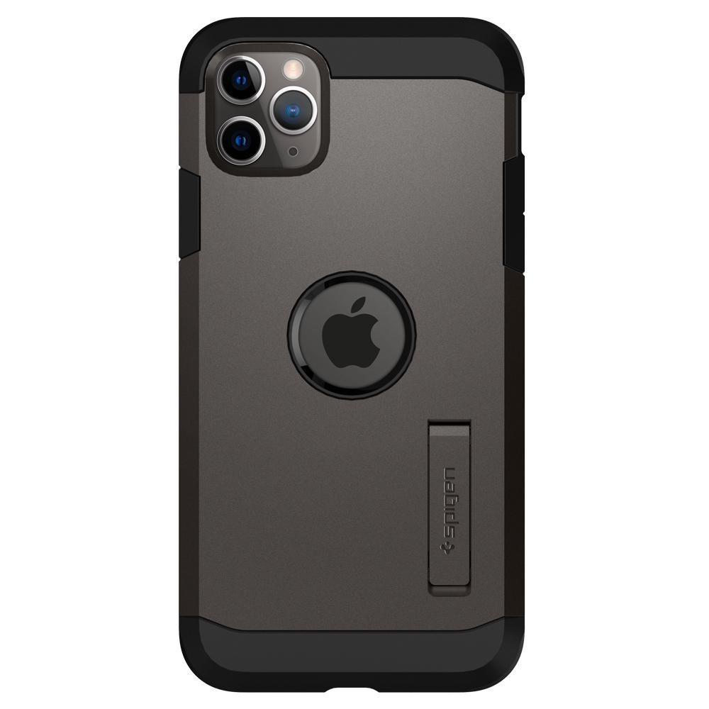 Чехол противоударный с подставкой Spigen Tough Armor XP для Iphone 11 Pro Max Gun Metal Чехол противоударный с подставкой Spigen Tough Armor XP для Iphone 11 Pro Max Gun Metal
