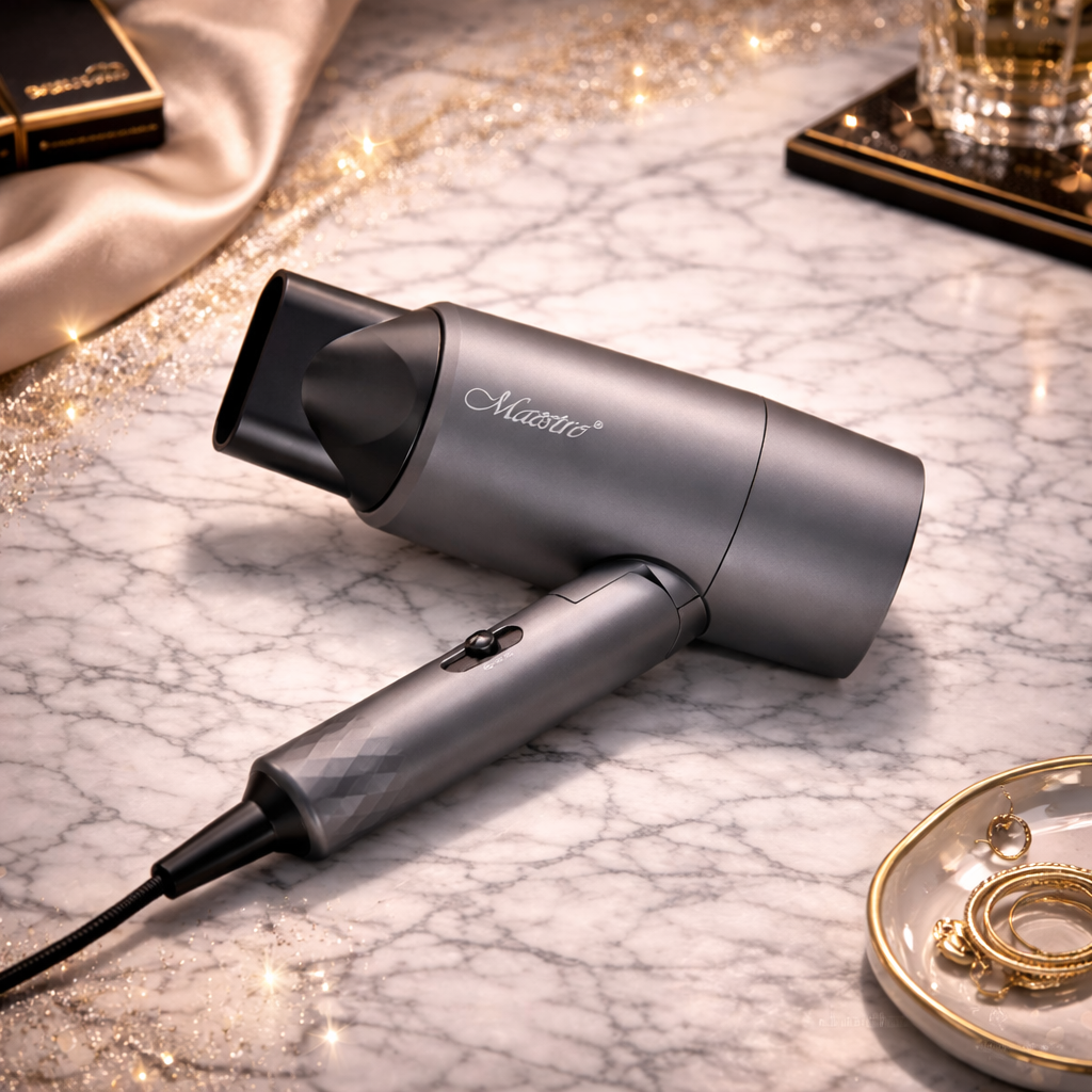 Фен дорожный Maestro MR-209 складной 1600 Вт (33853310)