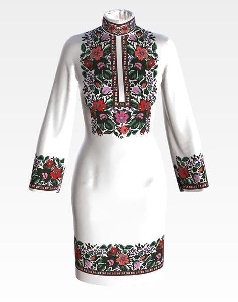 Заготовка жіночого плаття ПЛ091 Борщівська старовинна для вишивання бісером та нитками з домотканого полотна Льняний (ПЛ091дМ) Заготовка жіночого плаття ПЛ091 Борщівська старовинна для вишивання бісером та нитками з домотканого полотна Льняний (ПЛ091дМ)