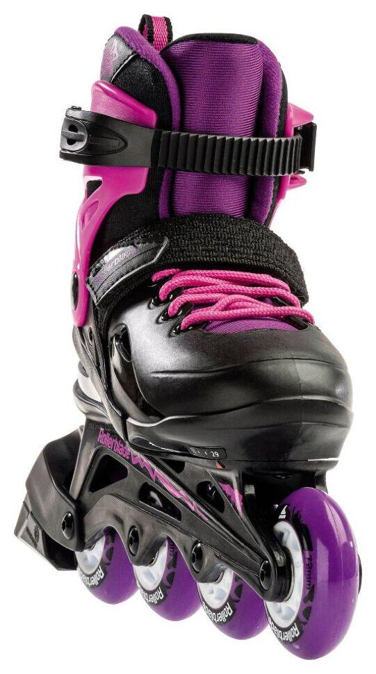 Ролики дитячі Rollerblade Fury G р. 33-38 Чорно-фіолетовий - фото 3