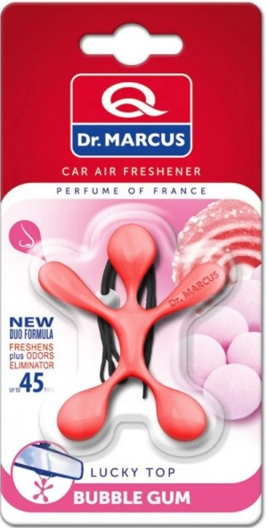 Ароматизатор для авто Dr. Marcus lucky top Bubble Gum на обдув (1896378429)