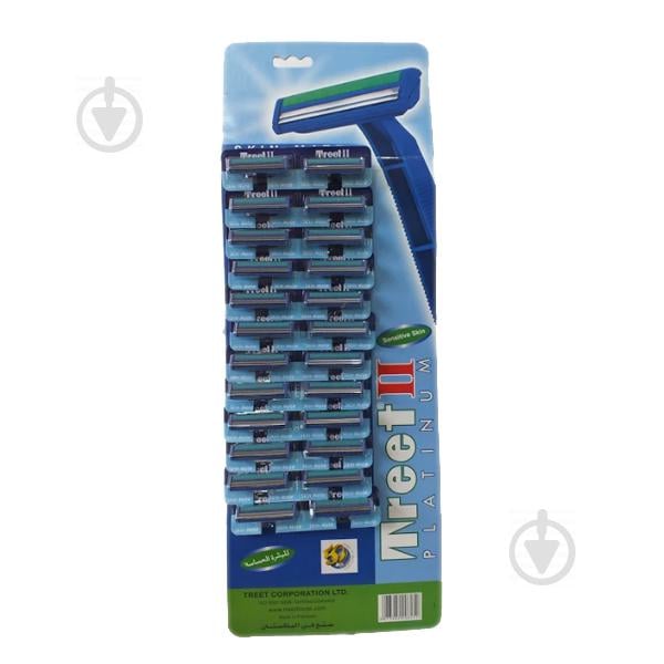 Бритва одноразовая Treet II Skin Mate двух лезвий с лубрикантом 24 шт. (2015) Бритва одноразовая Treet II Skin Mate двух лезвий с лубрикантом 24 шт. (2015)