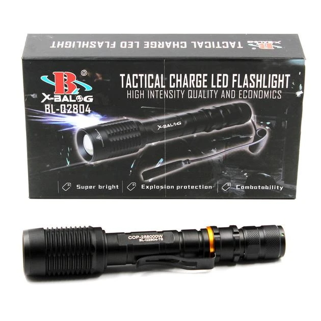 Фонарик тактический Bailong BL-2804 T6 с дальнобойным лучом (6700)