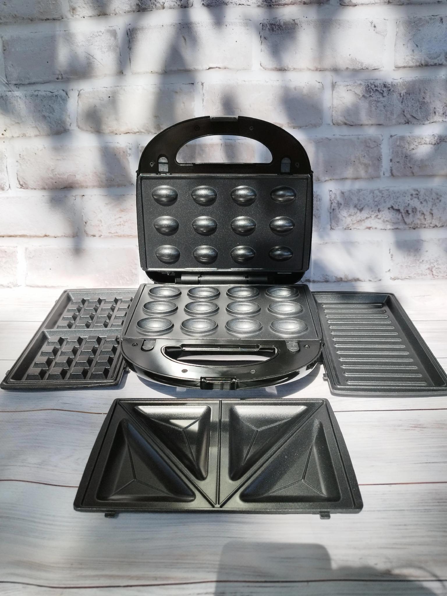 Мультипекар ВІТЕК ВТ-2689 зі змінними формами 4в1 (1285)