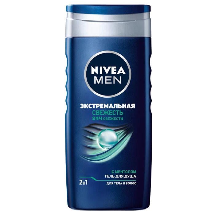 Гель для душу Nivea Shower Екстремальна свіжість 250 мл (1645524516)