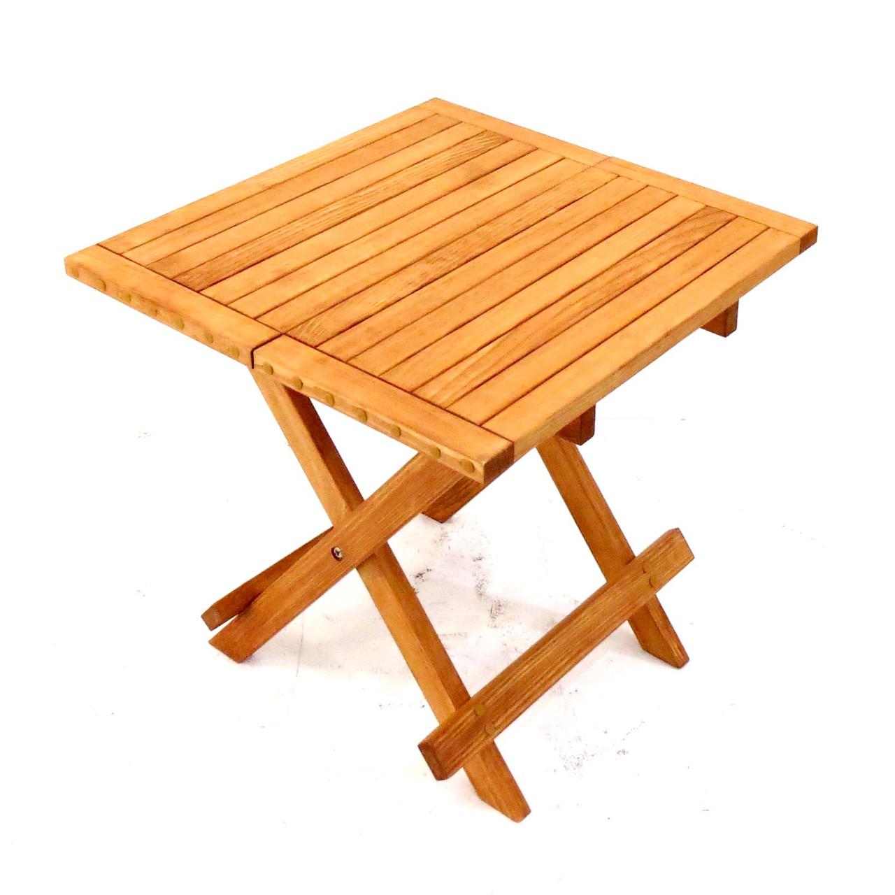 Столик раскладной из дерева Деруент Шафран (СУН-001606) - фото 6