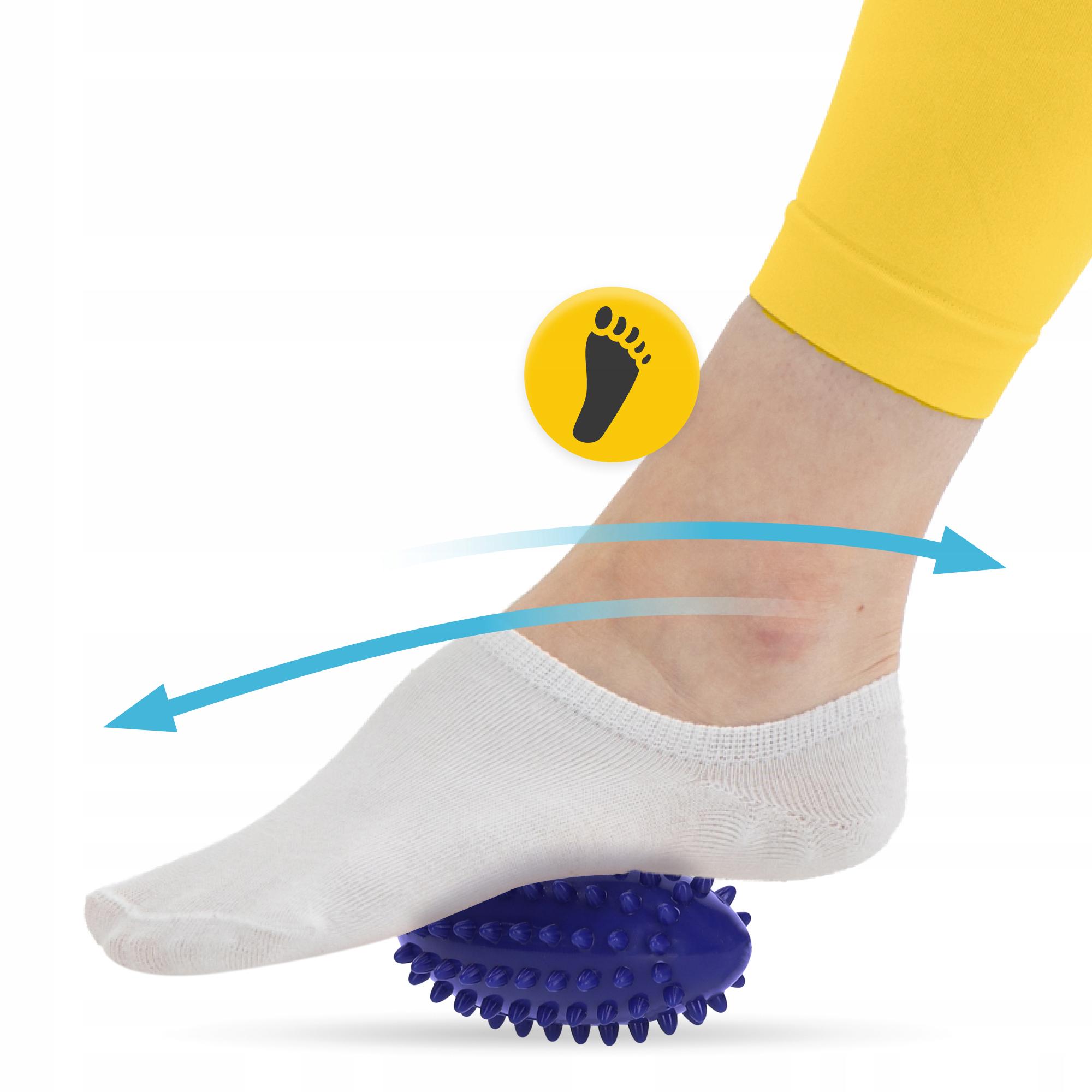 М'яч масажний огірок 4fizjo Spike Bean 11,5x5 см Blue (P-5905973403306) - фото 2 М'яч масажний огірок 4fizjo Spike Bean 11,5x5 см Blue (P-5905973403306) - фото 2