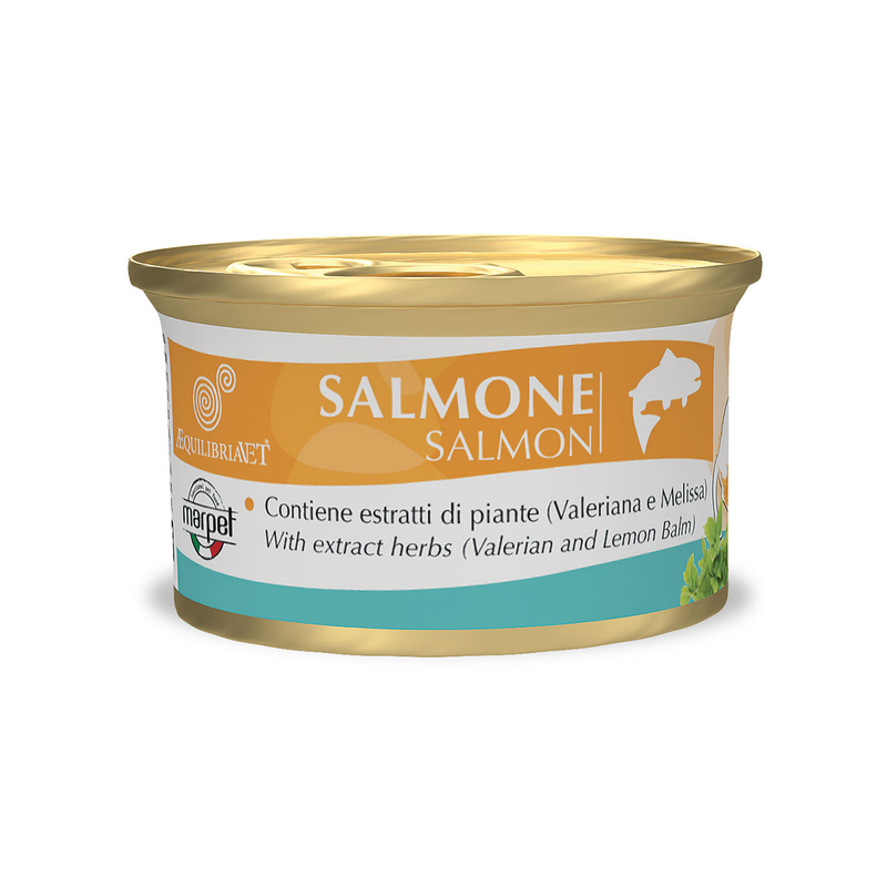 Корм для кошек Marpet Aequilibriavet влажный с лососем 85 г