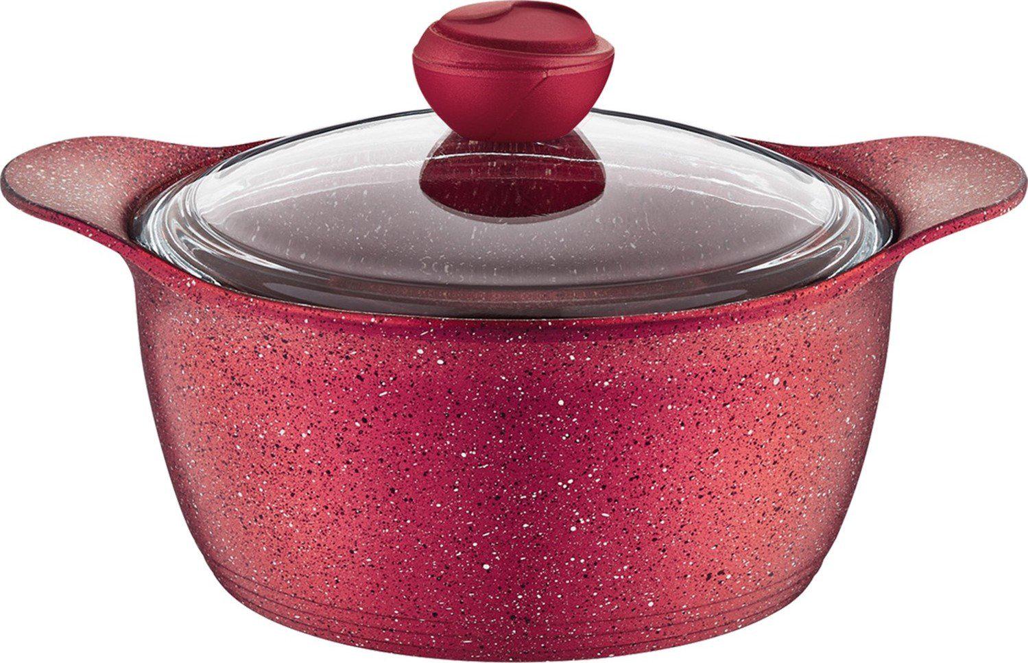 Кастрюля с крышкой OMS 3120.01.11 3,7 л Red (14392419)