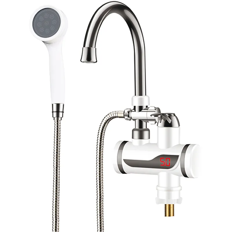 Кран проточний MIXXUS Electra 280-E для кухні/душа з лійкою (MI6114)