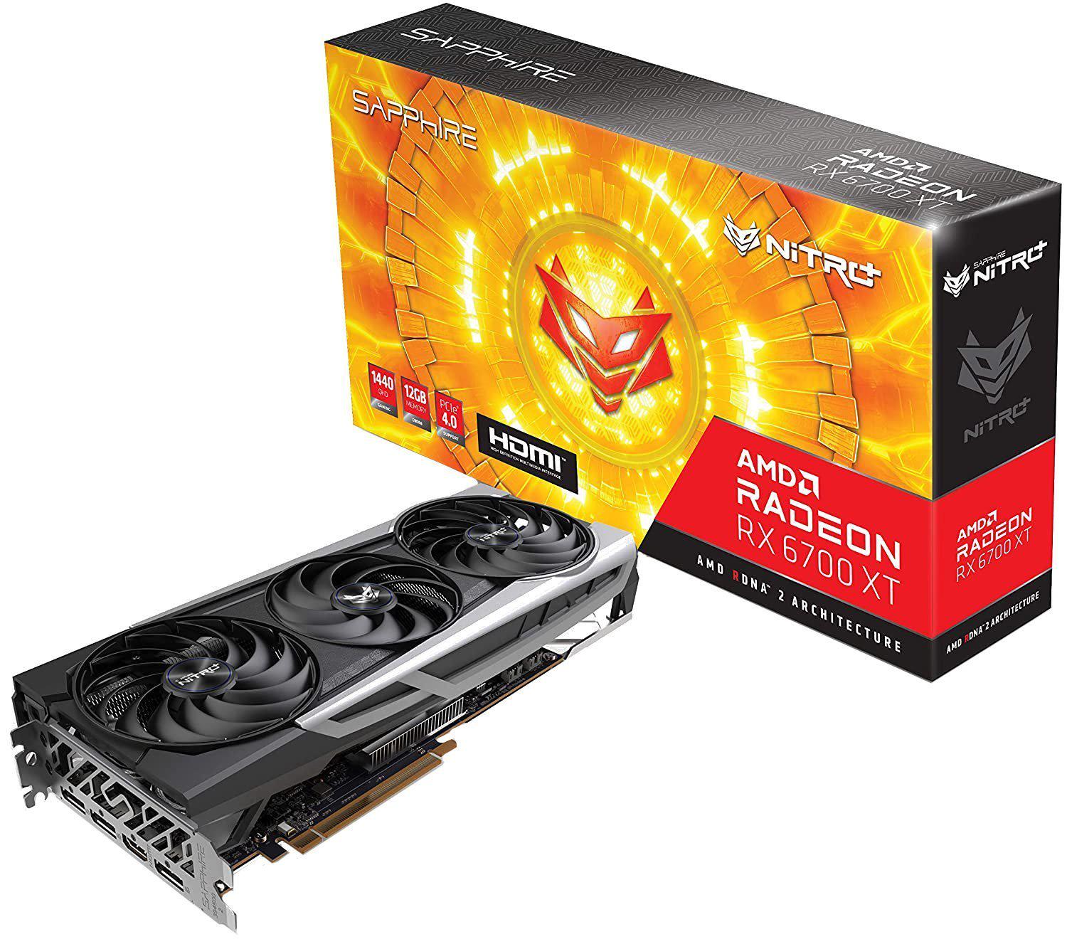 Відеокарта Sapphire Radeon RX NITRO+ 6700 XT 12 GB (21617383)