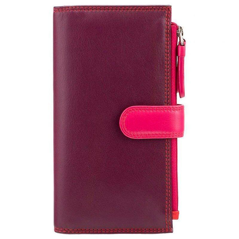 Кошелек женский кожаный Visconti Bermuda Plum Multi (RB100 PLUM MULTI)