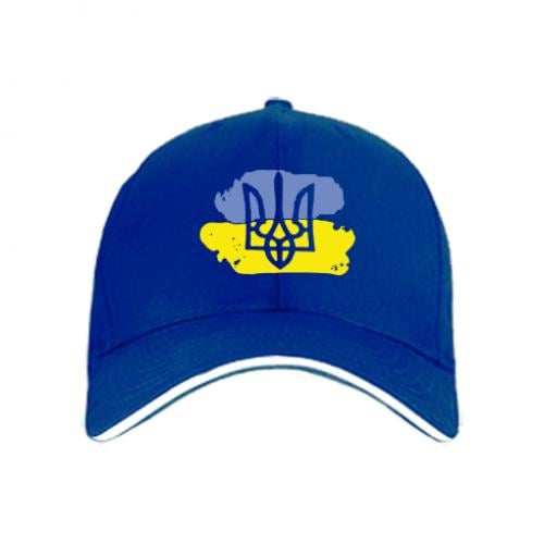 Кепка Флаг Украины и Герб Синий (180946-5-30433)