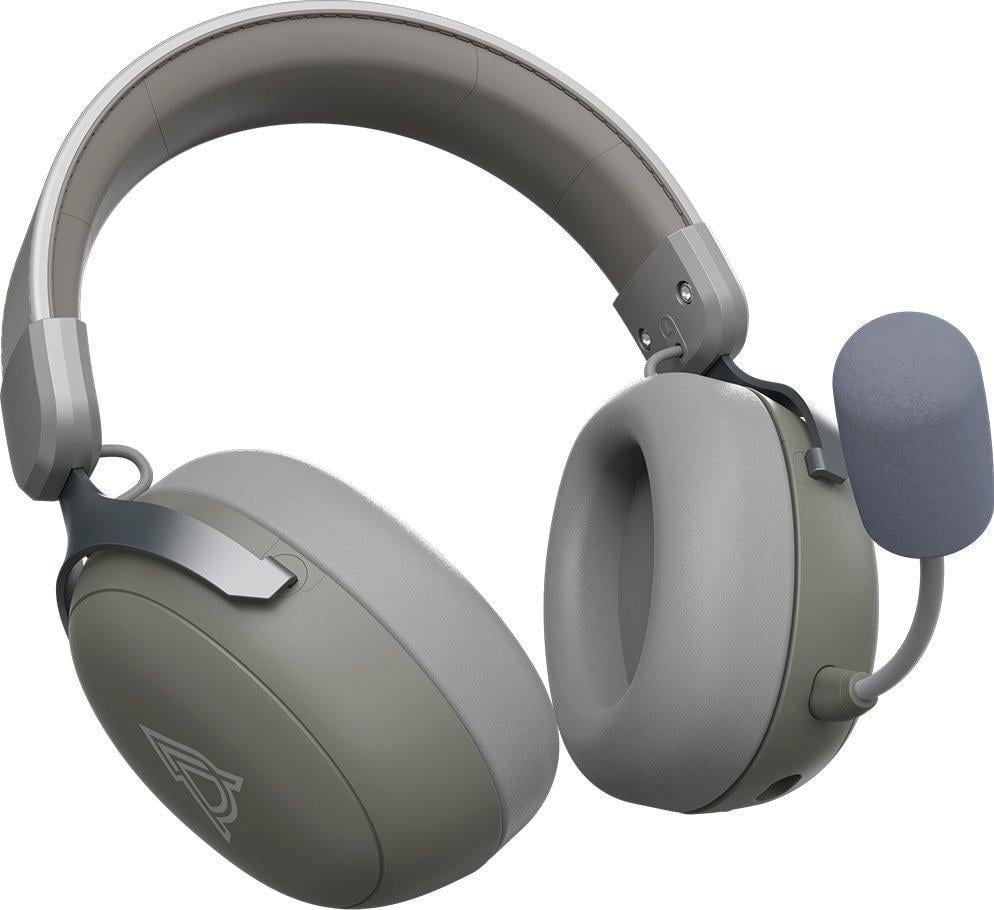 Наушники беспроводные Ajazz AHM08 MAX Bluetooth 5.3 3 режима подключения до 80 ч Grey (AHM08-MAX-GW)