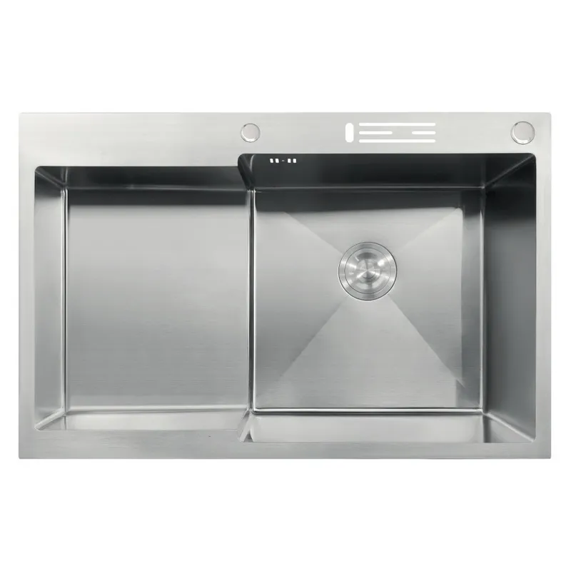 Мойка из нержавеющей стали MIXXUS MH7849R-HK глубокое крыло 3,0/0,9 (MX1937)