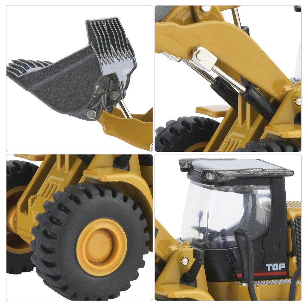 Машинка-бульдозер Hui Na Toys металлический (1813) - фото 7 Машинка-бульдозер Hui Na Toys металлический (1813) - фото 7