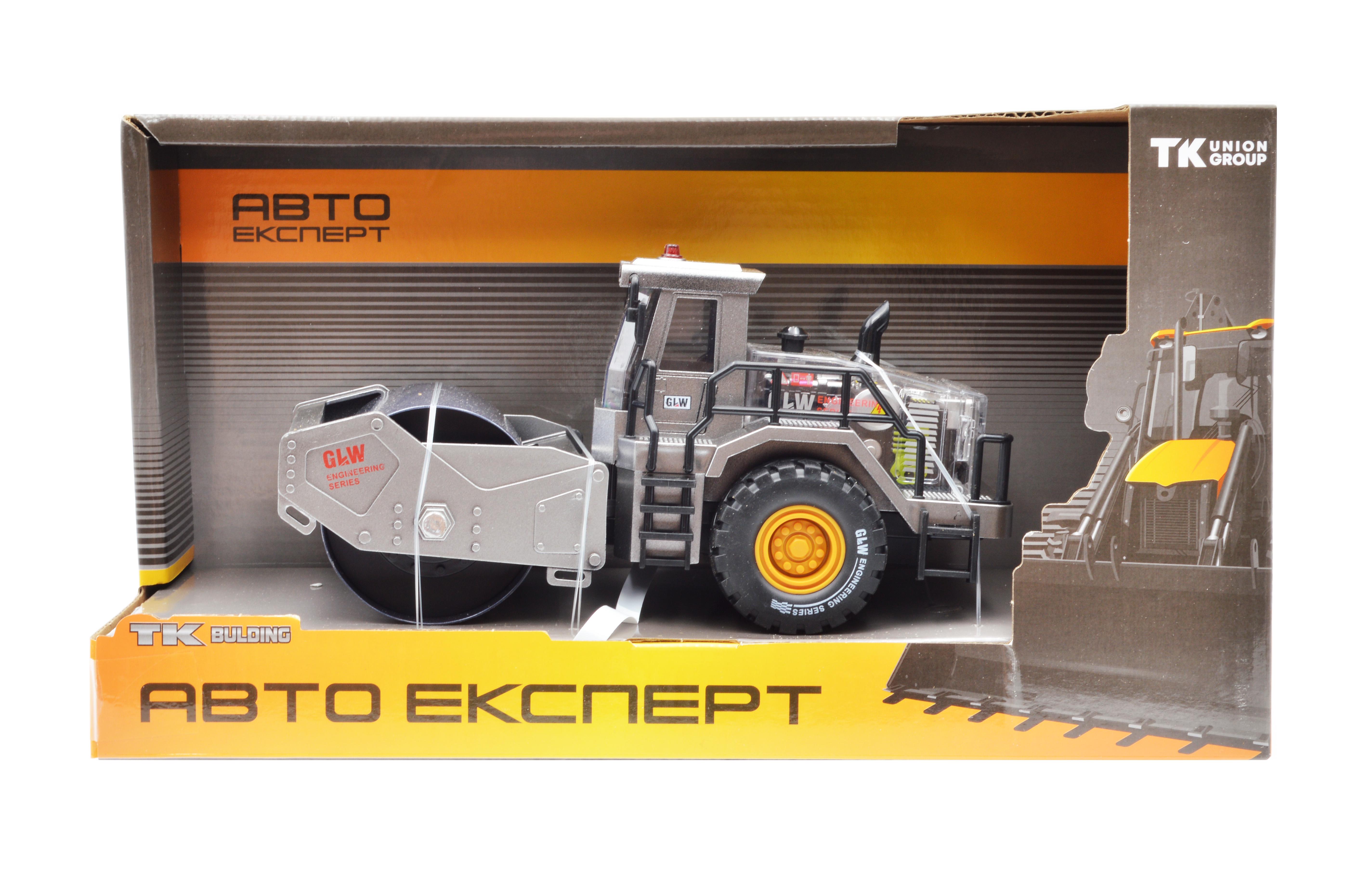 Модель асфальтовий каток 31090 металевий каток інерція звук світло - фото 7 Модель асфальтовий каток 31090 металевий каток інерція звук світло - фото 7