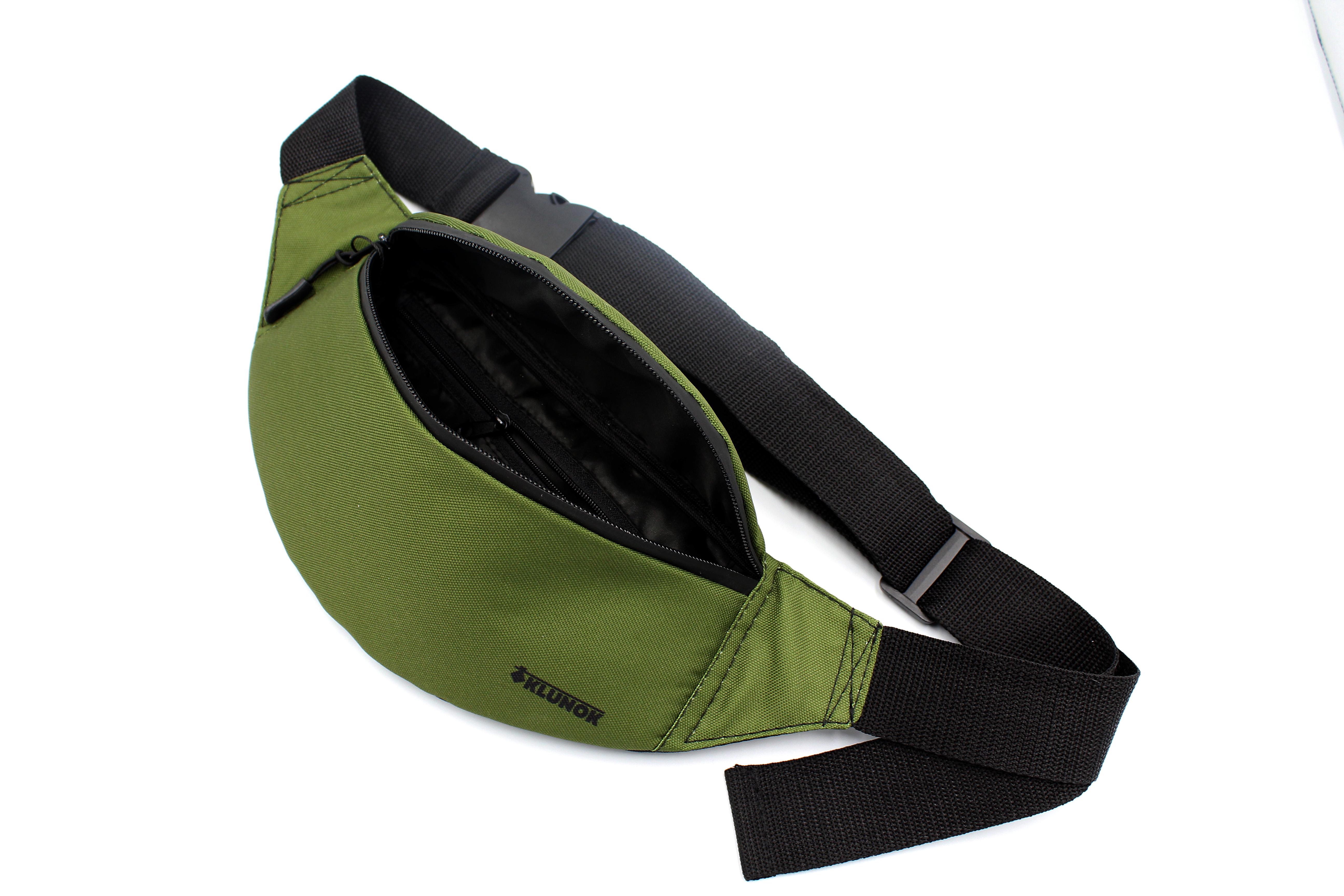 Сумка бананка Оливковий (BO-004) - фото 2 Сумка бананка Оливковий (BO-004) - фото 2