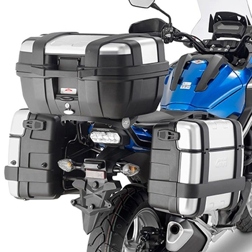 Кофри бокові Givi TRK33P Treker Monokey 33 л 2 шт. Silver/Black - фото 3