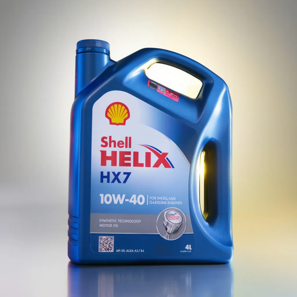 Масло моторное SHELL HX7 10W-40 4 л