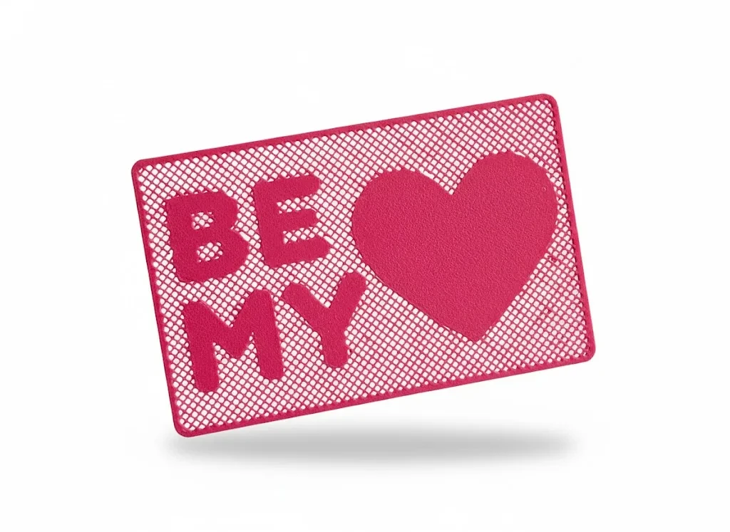 Визитница Valentine Business Card 9 см 3D-печать