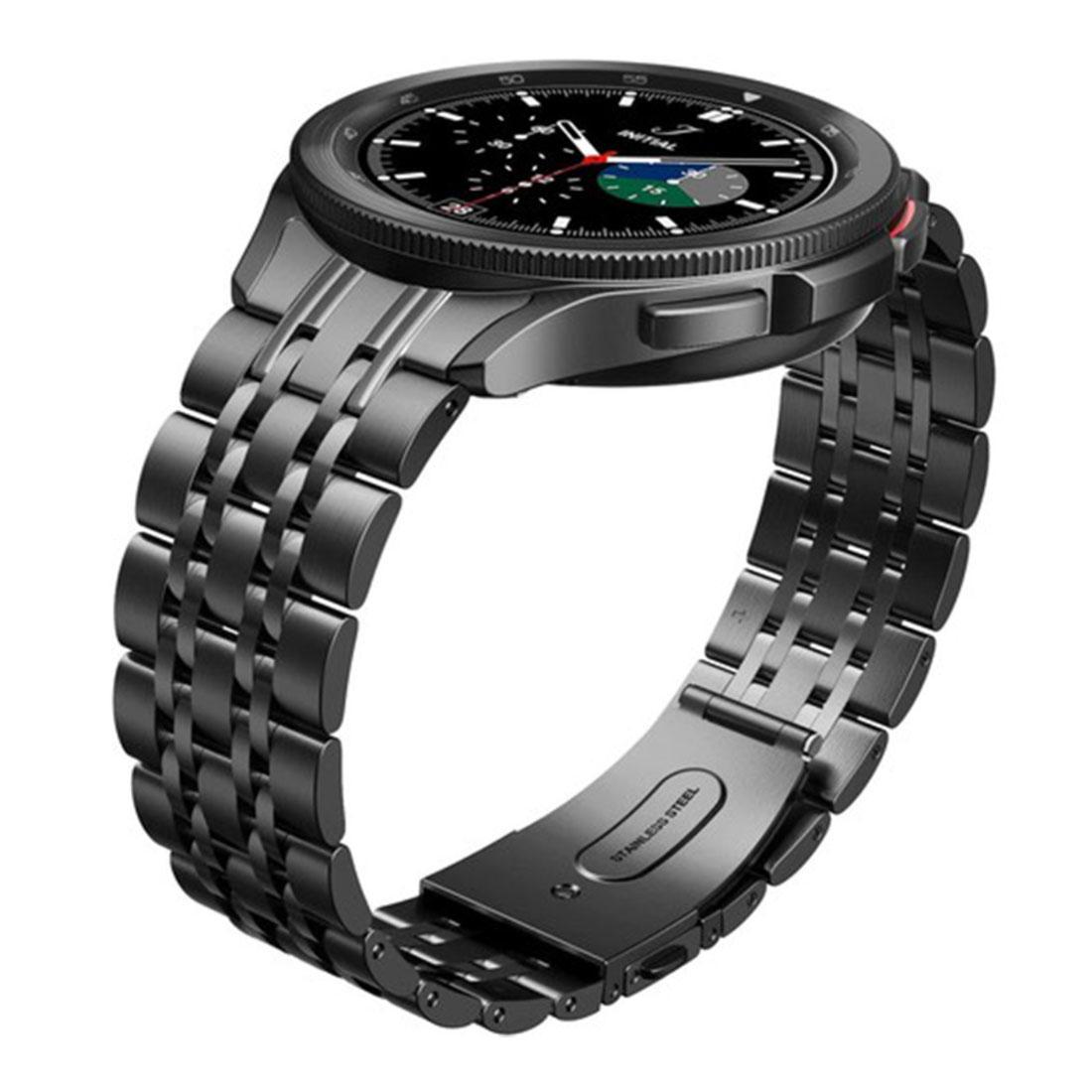 Ремінець металевий Primolux Steel Link для годинника Samsung Galaxy Watch 4 Classic 42 мм SM-R880 Black - фото 2