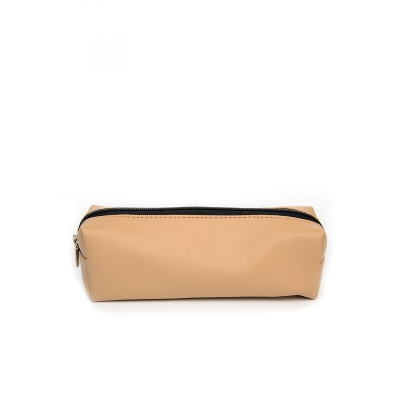 Косметичка женская 0SH 21x7x7 см Бежевый/Хаки - фото 2