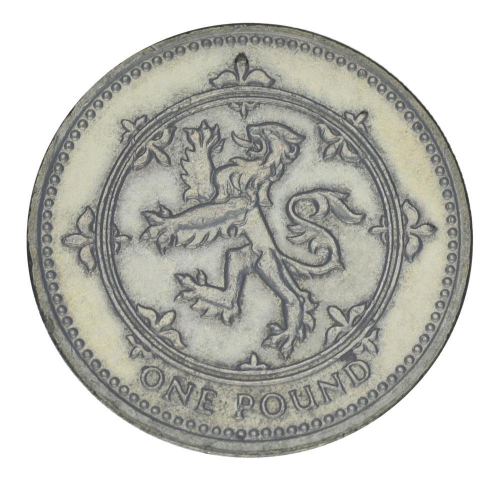 Коллекционная монета Великобритания 1 фунт 1994 F-VF (М21816)