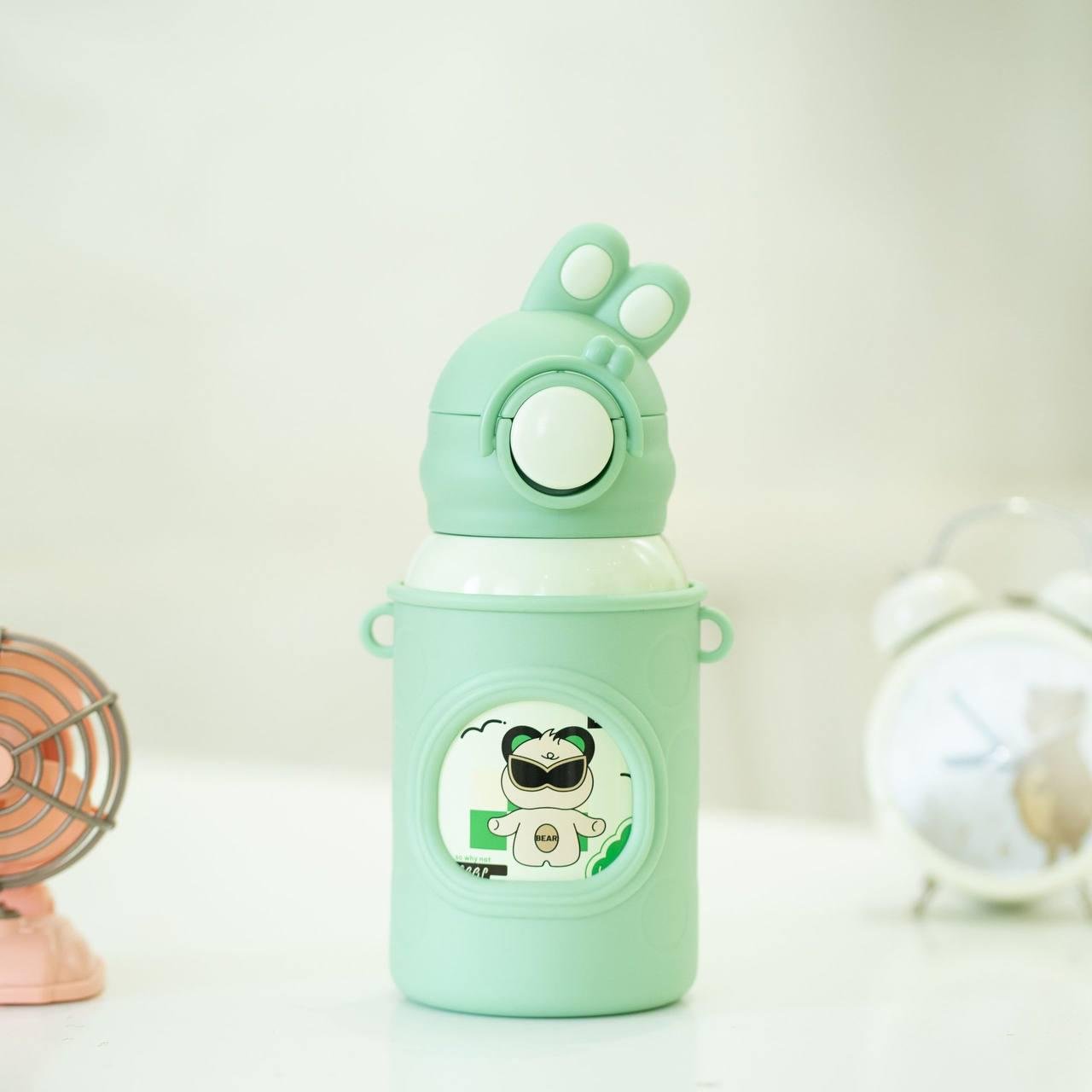 Термос детский Зайчик 500 мл Зеленый (e573c3b2) - фото 6 Термос детский Зайчик 500 мл Зеленый (e573c3b2) - фото 6