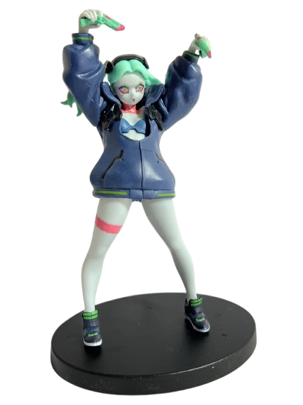 Детская игровая фигурка Ребекка из аниме Cyberpunk Edgerunners 17 см (1182)