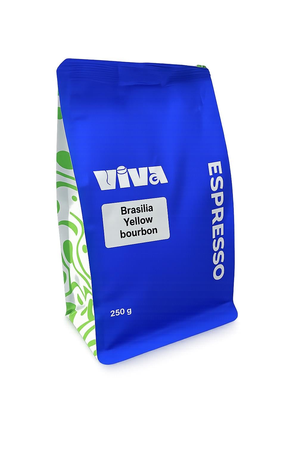 Кава зернова Viva Coffee Brasilia Yellow Bourbon 250 г (33549885)