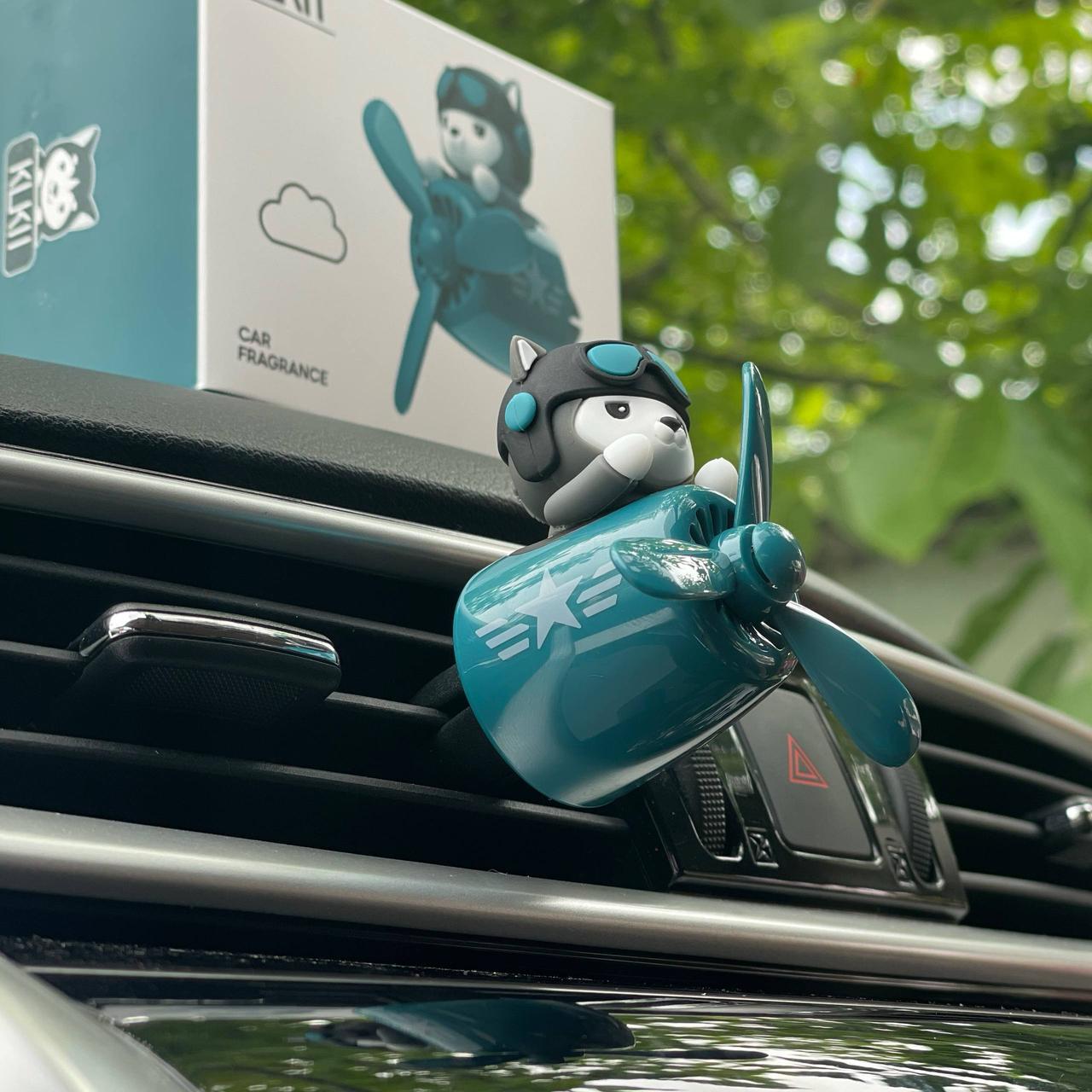 Ароматизатор в машину на решетку пилот Хаски - фото 2 Ароматизатор в машину на решетку пилот Хаски - фото 2