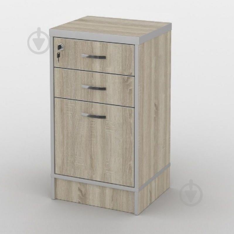 Тумба офисная Тиса Мебель ТМ-117/1 Сонома Тумба офисная Тиса Мебель ТМ-117/1 Сонома