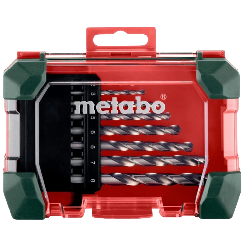 Комплект свердел Metabo HSS-G SP DIN 338 8 шт. (626695000)