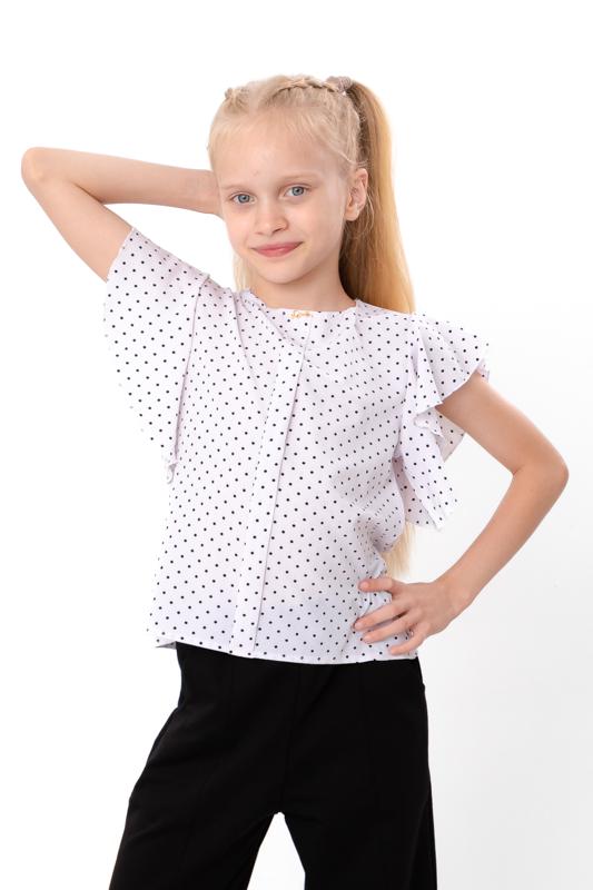 Блуза для дівчинки підліткова Носи Своє 128 см Білий (11819) Блуза для дівчинки підліткова Носи Своє 128 см Білий (11819)