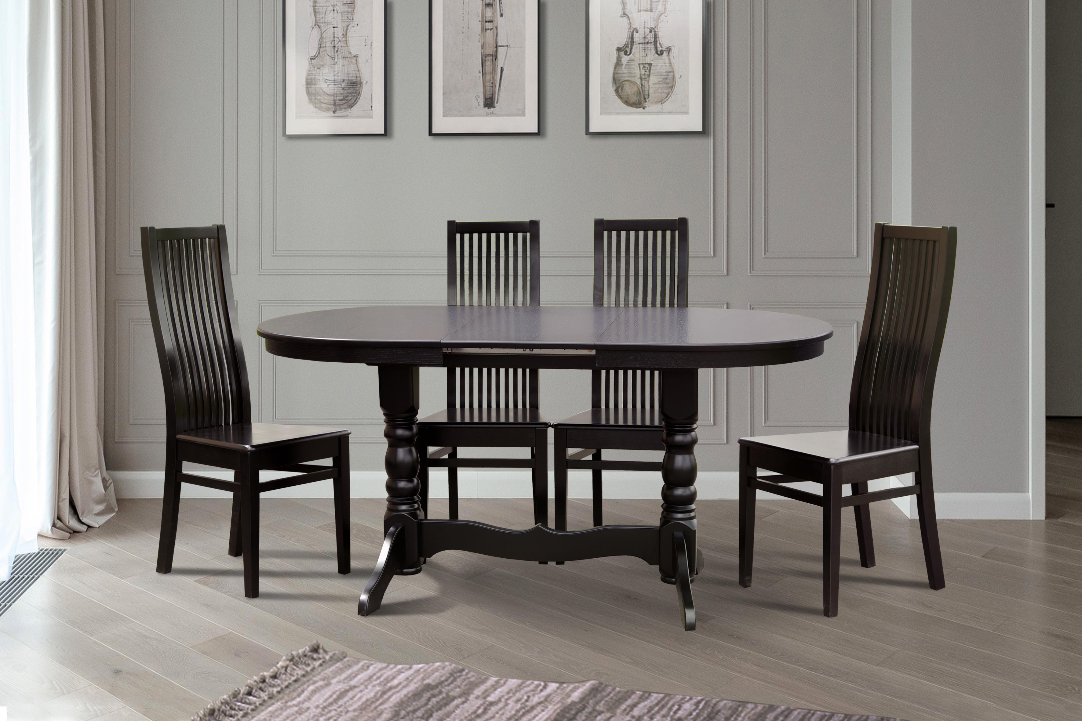 Обеденный стол Карпаты Говерла-2 1200/1600х800х760 мм Венге матовый (GAА0047660) - фото 3