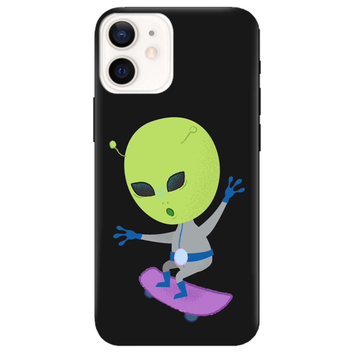 Силіконовий чохол Zorrov для Apple iPhone 12 Mini - Alien (14050050268124954)