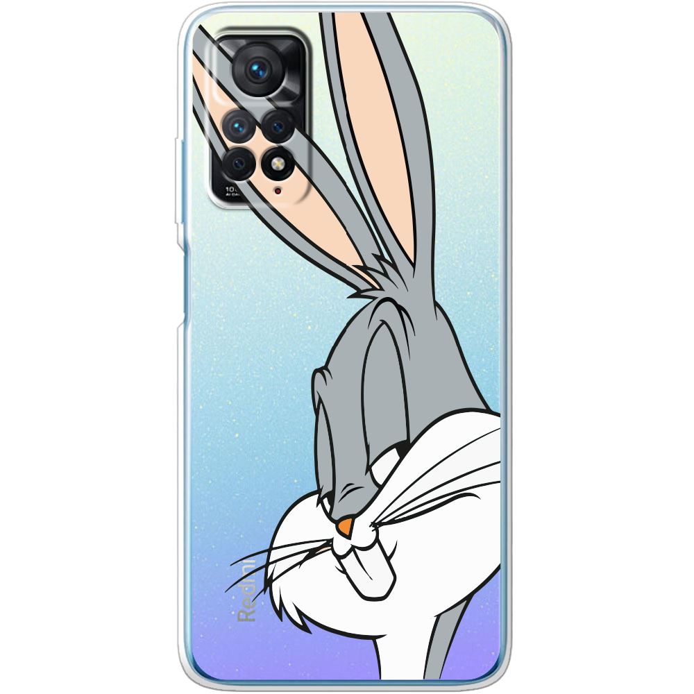 Чохол BoxFace Xiaomi Redmi Note 11 Pro Lucky Rabbit Прозорий силікон (44185-bk81-44185)