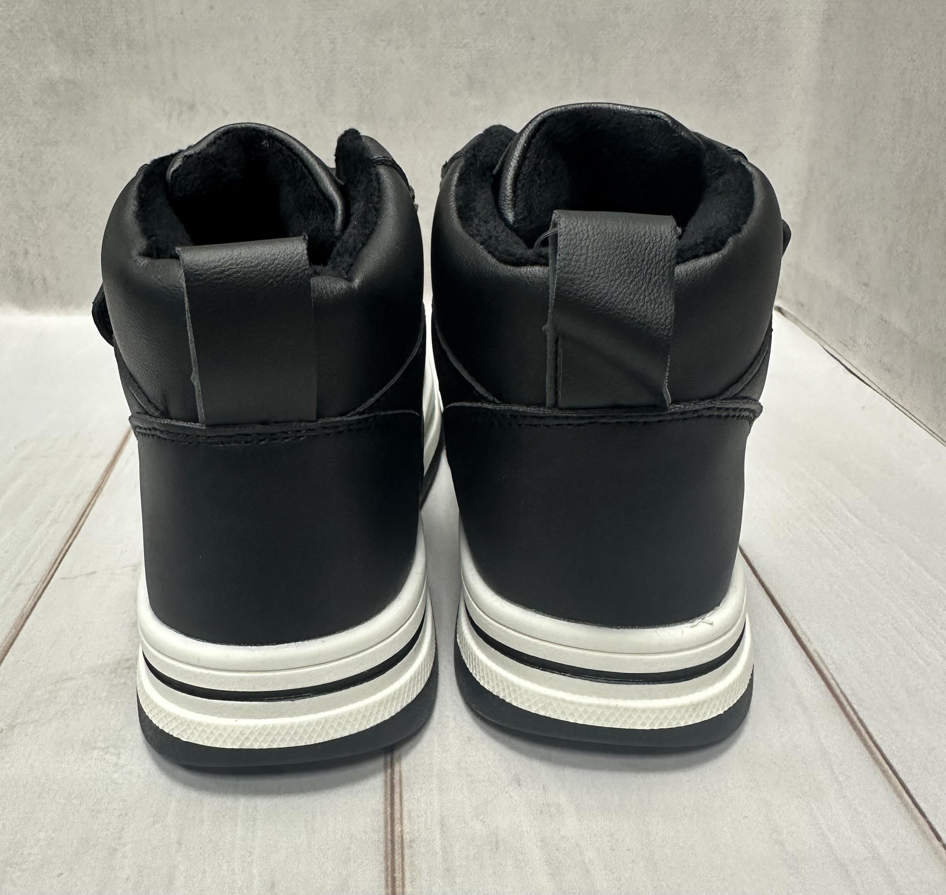 Ботинки детские демисезонные Bessky на флисе р. 34 21,2 см Черный - фото 4 Ботинки детские демисезонные Bessky на флисе р. 34 21,2 см Черный - фото 4