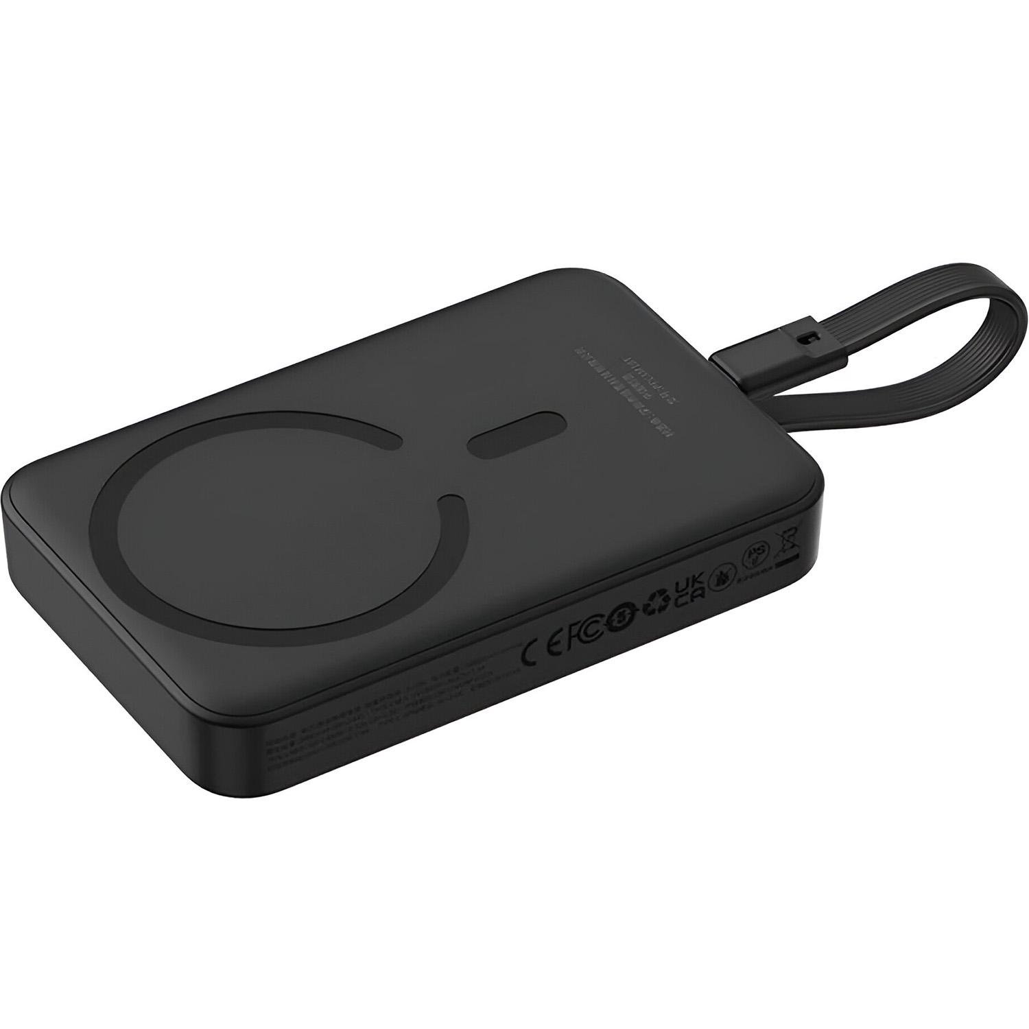 Повербанк BASEUS Magnetic Mini Wireless Fast Charge Type-C Edition 10000 mAh 30W Cluster Black (P1002210B113-00) - фото 6