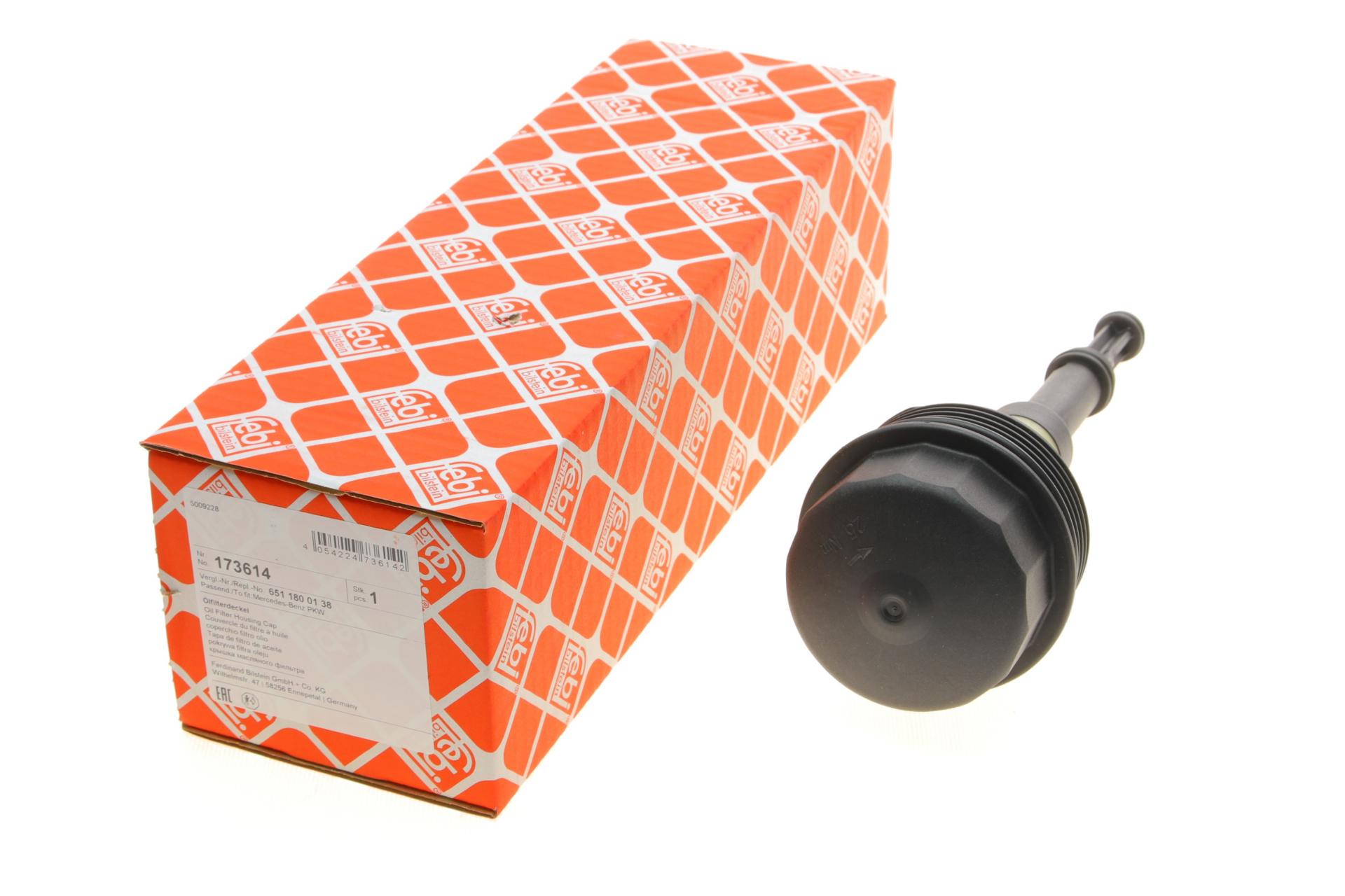 Крышка фильтра масляного FEBI BILSTEIN для MB Sprinter/Vito OM651 09- (173614)