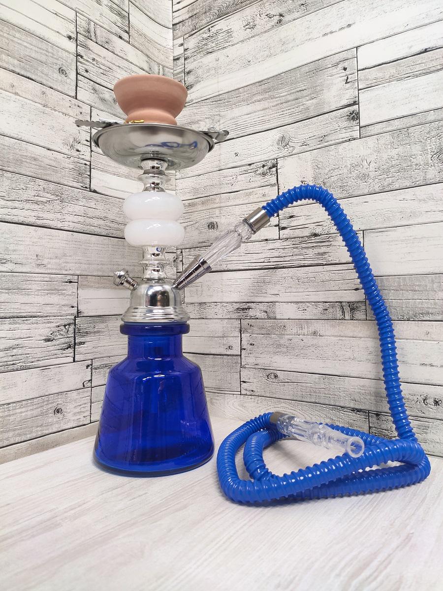 Кальян Hookah Ediz 30 см на 1 персону Blue